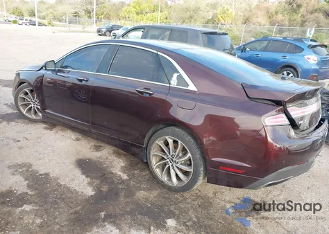 2019 Lincoln Mkz Reserve I z USA, uszkodzony, nr VIN 3LN6L5D9XKR619226